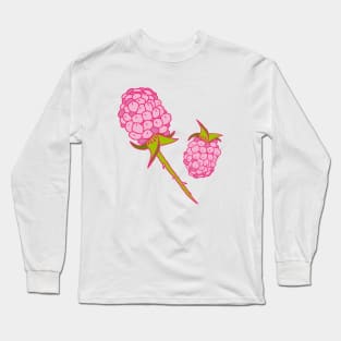 raspberries Long Sleeve T-Shirt